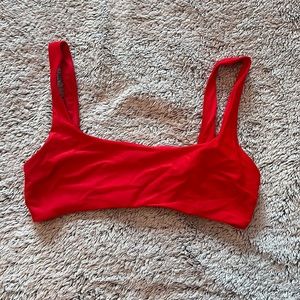 Red Aerie Bikini Top